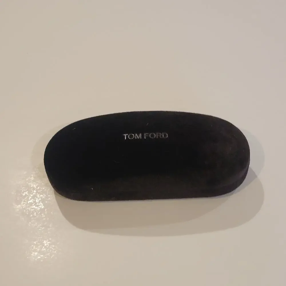 Tom Ford Black Velvet Sunglasses Eyeglasses Case Hard Clamshell 216
